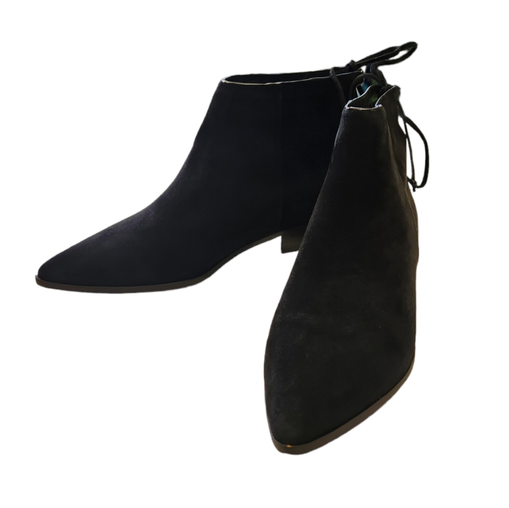 Splendid Niva Ankle Booties Black Women's Size 8.5